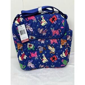 Vera Bradley Catnip Christmas Lunch Crossbody, NWT
